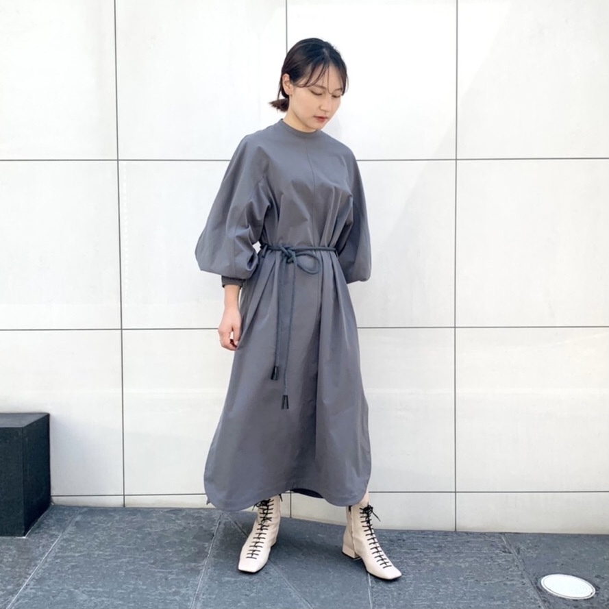 再値下げ!新品未使用　HYKE ハイクTASLAN TWILL DRESS HYKE 2021AW COLLECTION｜パリゴ尾道店｜尾道本通り商店街