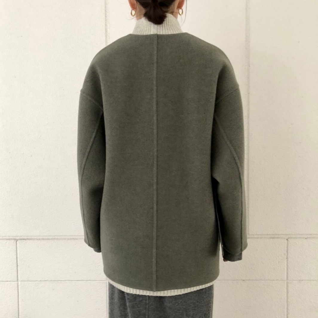 HYKE(ハイク)】 DOUBLE FACE JACKET(SOLID)｜パリゴ尾道店｜尾道