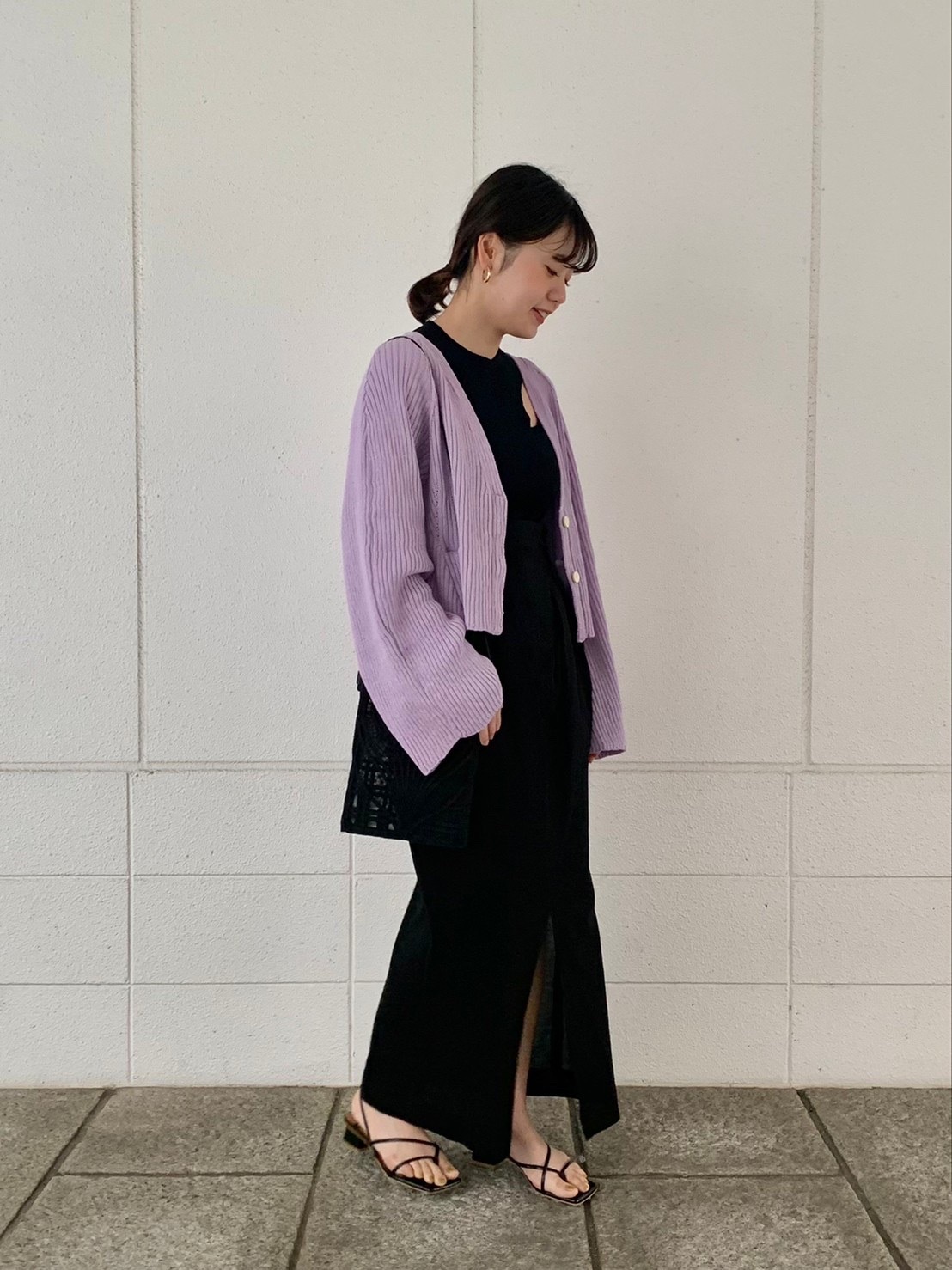 Mame Kurogouchi(マメ クロゴウチ)】 Washable Linen Knitted Cardigan ...