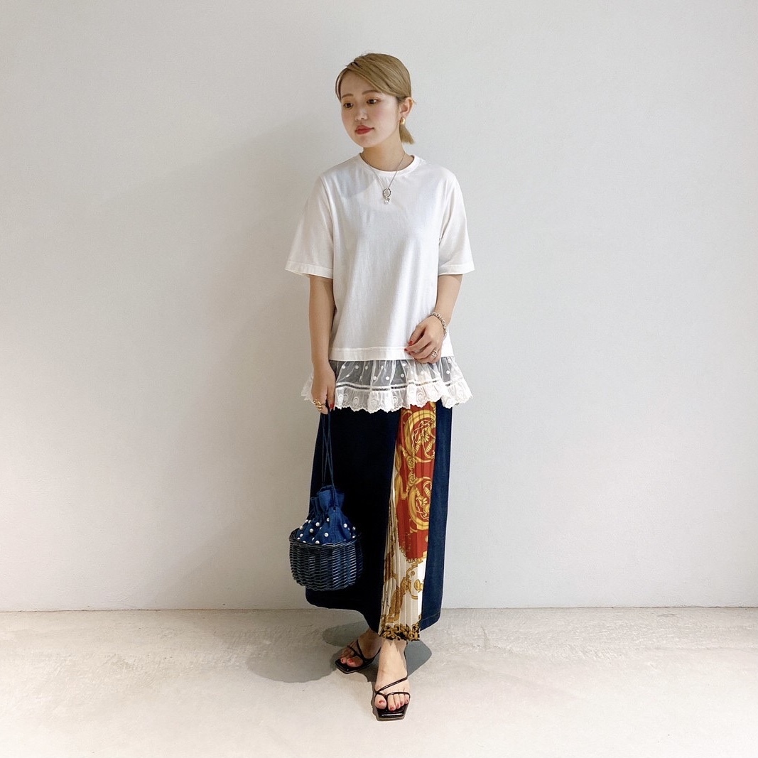 Sale Recommend Item 【MUVEIL(ミュベール)】 クローバーレースT