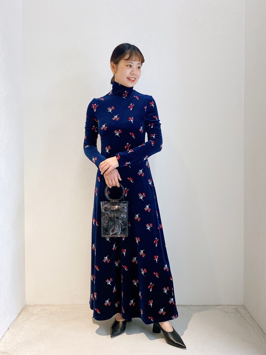 mame 伊勢丹別注カラー Floral Jacquard Coat - レディース