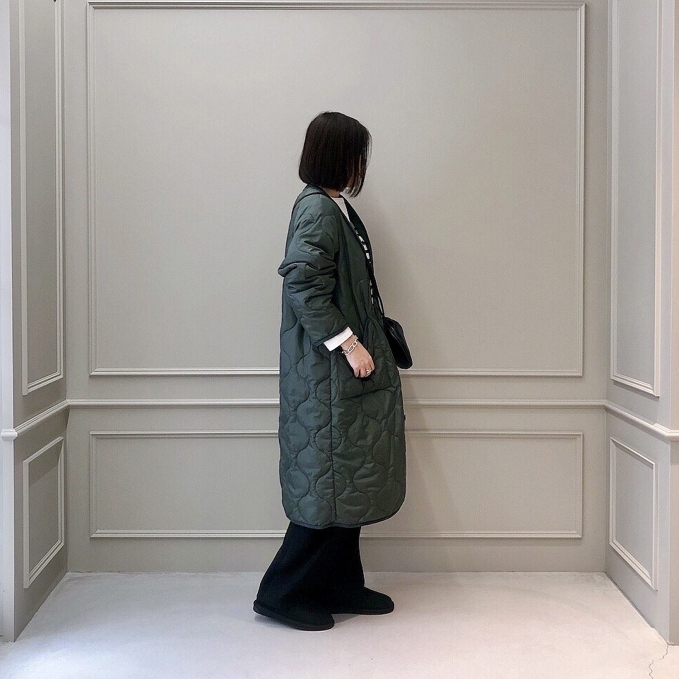 HYKE(ハイク)】* ≪Genderless≫QUILTED LINER COAT｜パリゴ尾道店