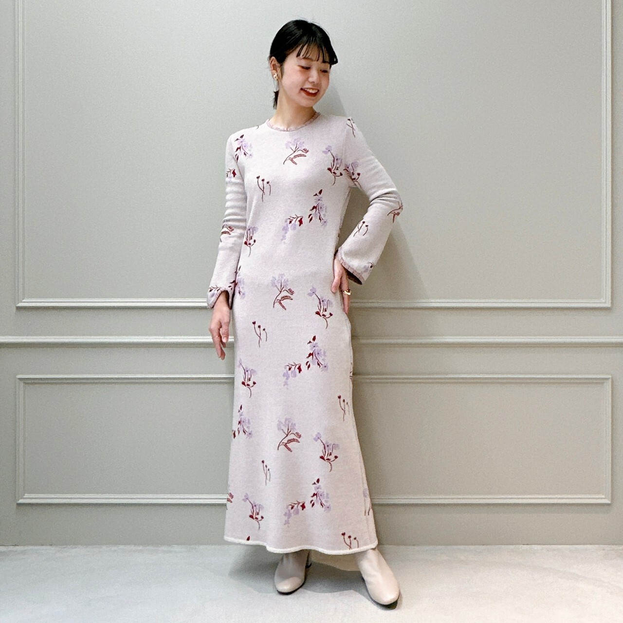 Mame Kurogouchi Floral Jacquard Knitted-