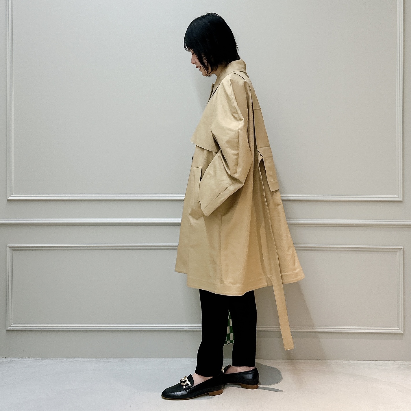 独創的 ENFOLD(エンフォルド) enfold COAT SOUTIEN-COLLAR TRENCH