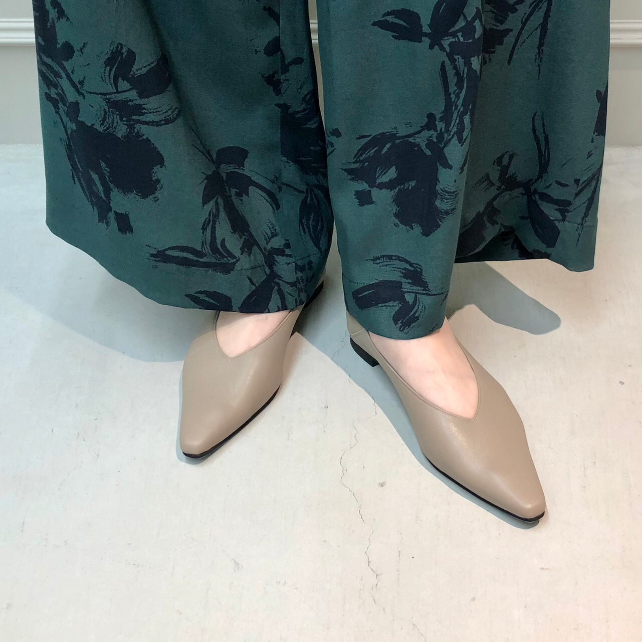 SACRA(サクラ)】 SHADE FLOWER PANTS｜パリゴ尾道店｜尾道本通り