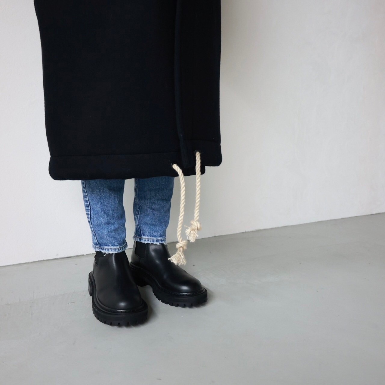 HYKE(ハイク)】 DOUBLE FACE DUFFLE COAT｜パリゴ尾道店｜尾道本