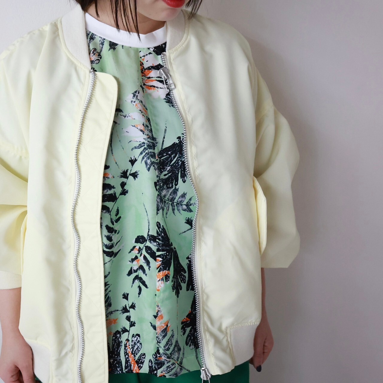 near.nippon(ニアーニッポン)】 ミリタリーブルゾン｜パリゴ尾道店 