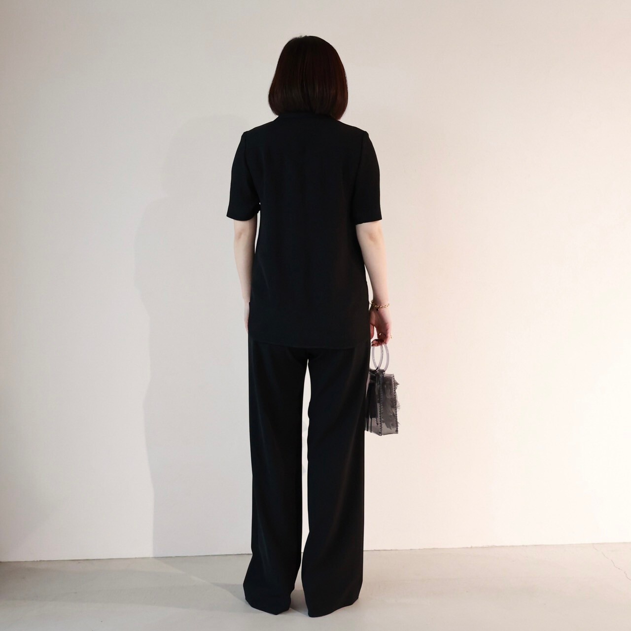 Mame Kurogouchi(マメ クロゴウチ)】 Floral Pattern Acetate Rayon