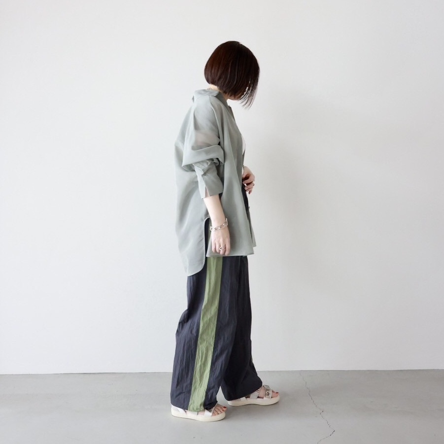 Todayful Nylon Line Pants（TODAYFUL/トゥデイフル】NYLON LINE