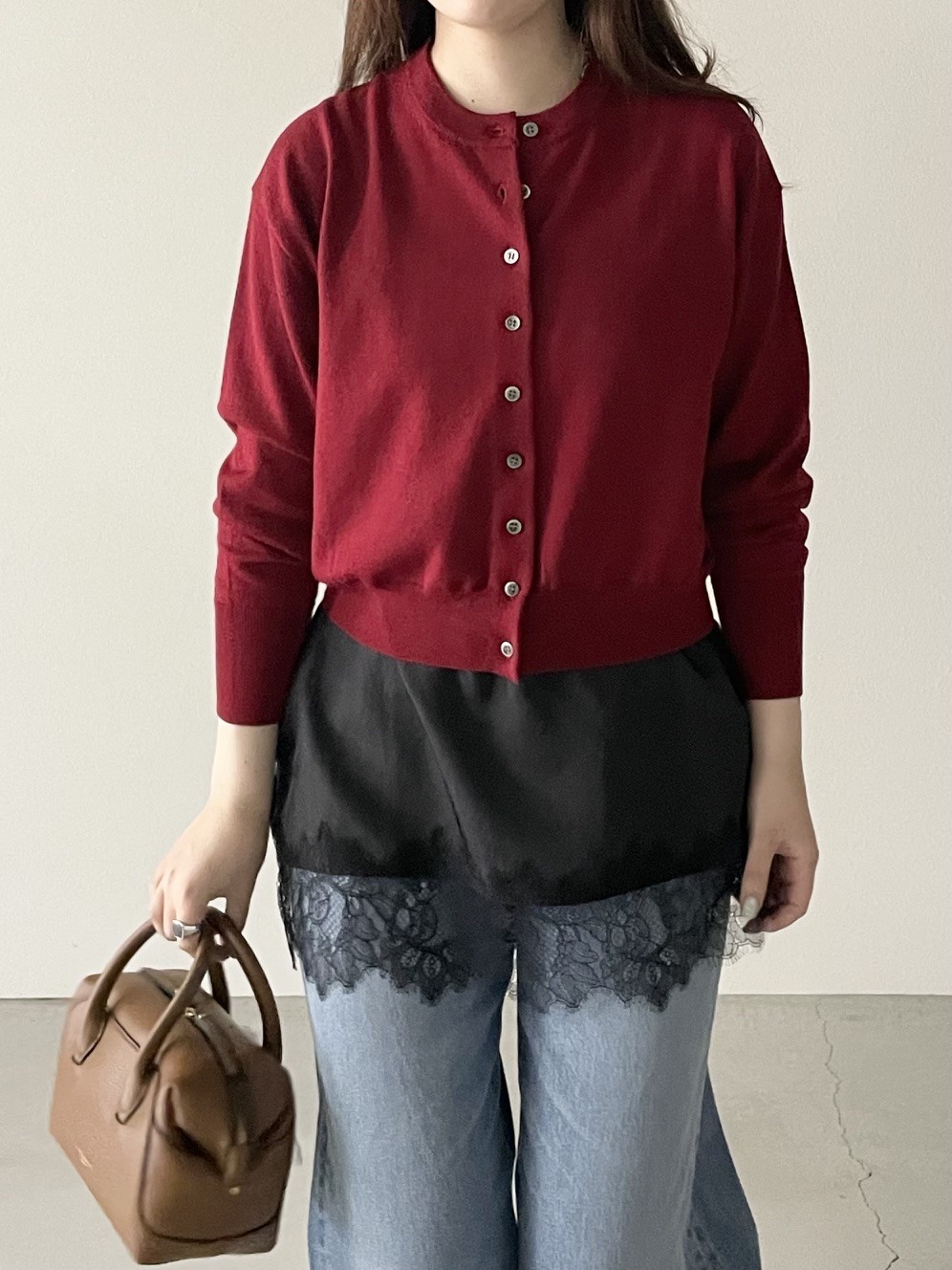26AW NEW ARRIVAL 【SACRA(サクラ)】 EX.FINE MERINO CARDIGAN｜パリゴ 